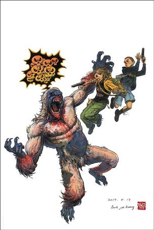 Gung-Ho: Sexy Beast issue 3-B Jae Kwang Park Cover