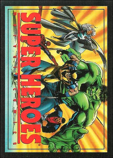 Marvel Super-Heroes Crunch 'n Munch: Series 1 (Base Set) card 0 Super-Heroes
