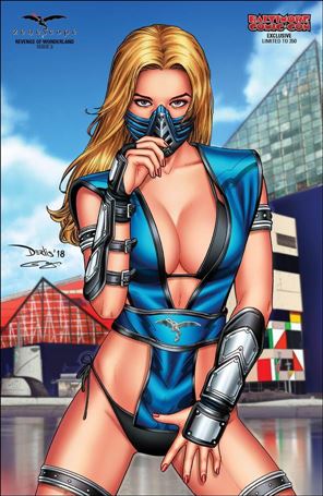 Revenge of Wonderland issue 3-E Derlis Santacruz Baltimore Comic-Con Cover 1/350