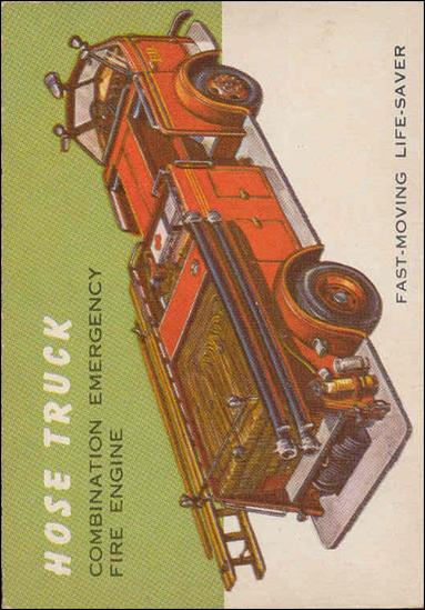 World on Wheels (Base Set) card 31 Combination Emergency and Hose Truck