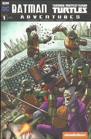 Batman/Teenage Mutant Ninja Turtles Adventures issue 1-J Alex Kotkin Key Collectibles Exclusive Cover