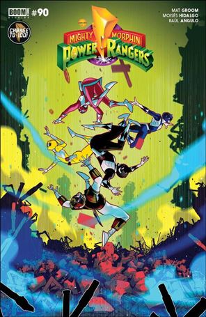 Mighty Morphin issue 18-B Eleonora Carlini Cover