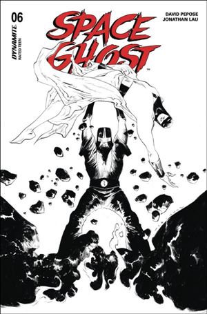 Space Ghost (2024) issue 6-H Jae Lee B&W 1:15 Cardstock Cover