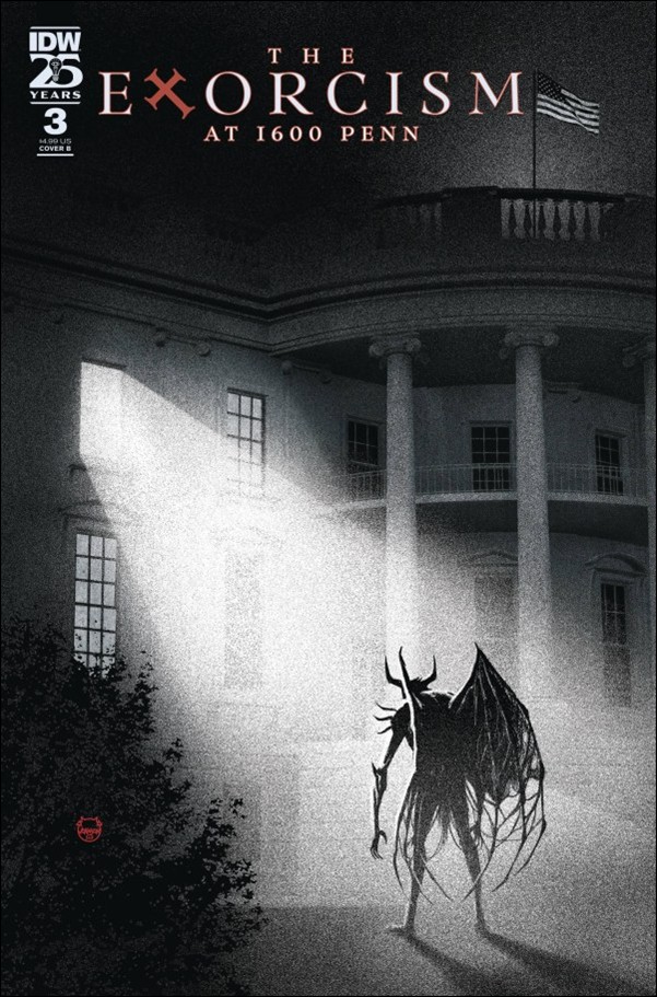 Exorcism at 1600 Penn issue 3-B Dave Johnson Cover