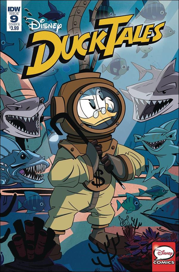 Ducktales (2017) issue 9-B Marco Ghiglione Cover