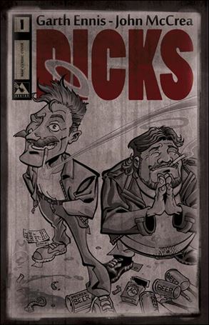Dicks (2012) issue 1-C Classic Black & White Cover 1:3