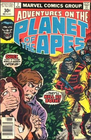 Adventures on the Planet of the Apes issue 7-B 30 Cent Price Cover