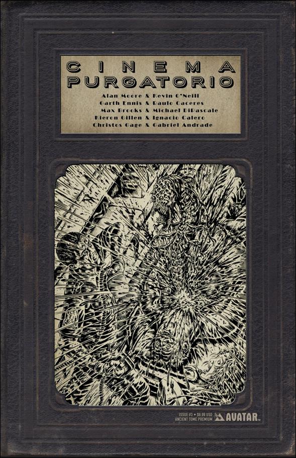 Alan Moore's Cinema Purgatorio issue 3-F Ancient Tome Premium Cover 1/1000