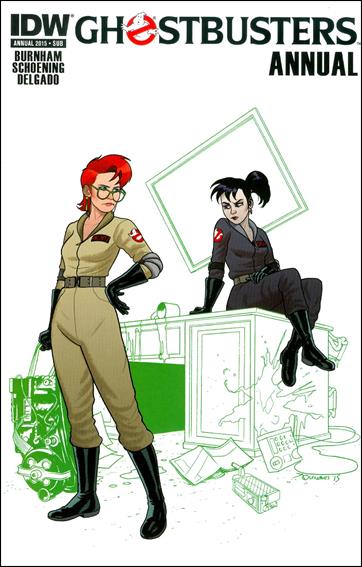 Ghostbusters Annual issue 2015-B Joe Quinones Subscription Cover