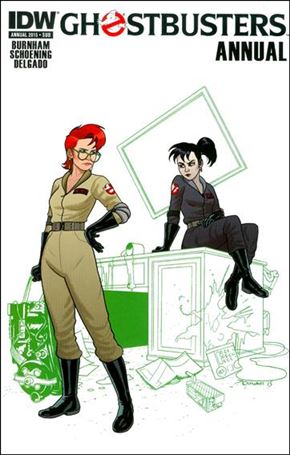 Ghostbusters Annual issue 2015-B Joe Quinones Subscription Cover