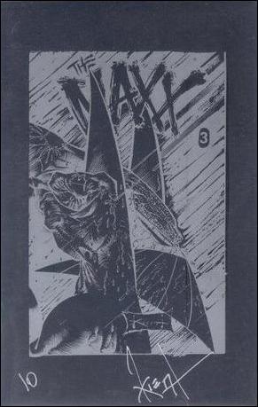 Maxx issue 3-C Black Ashcan Edition signed by Sam Kieth 1/50