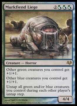 Magic the Gathering: Eventide (Base Set) card 156 Murkfiend Liege