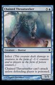 Magic the Gathering: New Phyrexia card 30 Chained Throatseeker