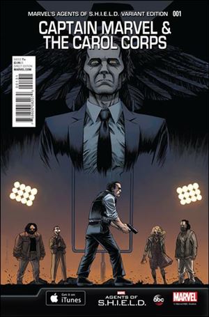 Captain Marvel & The Carol Corps issue 1-B Declan Shalvey 1:15 Agents of SHIELD Cover
