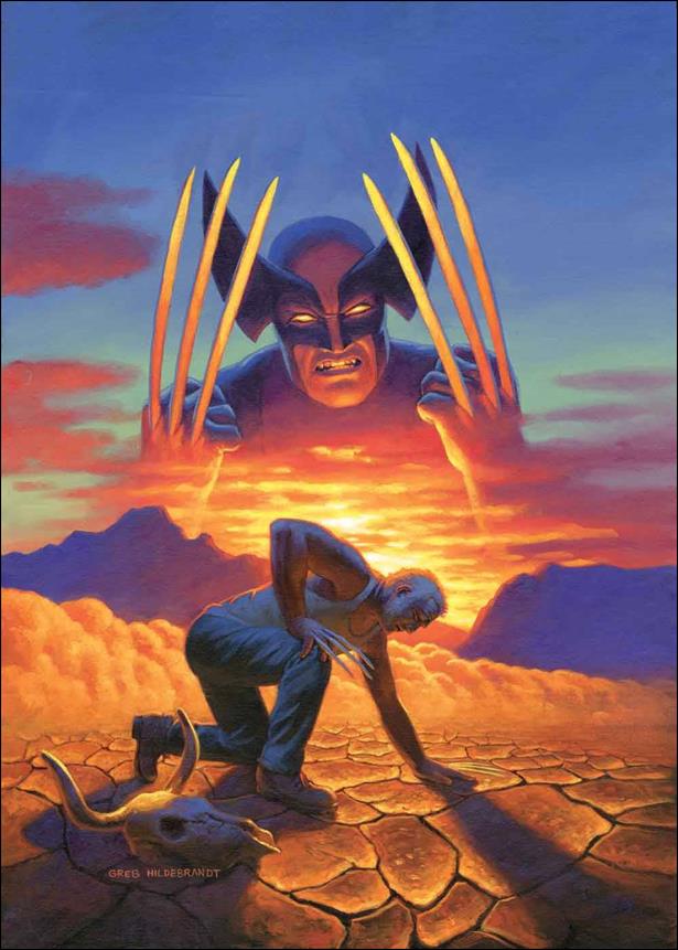 Dead Man Logan issue 1-E Greg Hildebrandt 1:50 Cover