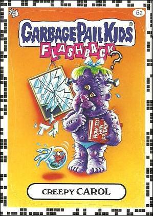 Garbage Pail Kids: Flashback Series 2 (White Border Base Set) card 5a Creepy Carol
