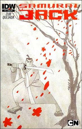 Samurai Jack issue 17-B David Williams Subscription Cover