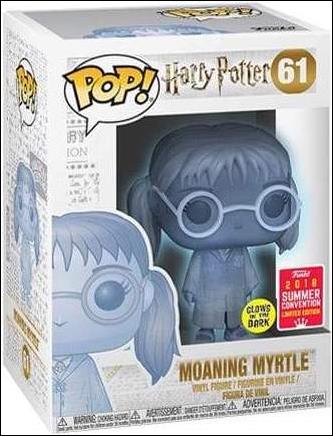POP! Harry Potter figure 61-B Moaning Myrtle (Glow) Summer Convention Exclusive
