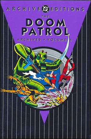 Doom Patrol Archives issue 4 Dust Jacket