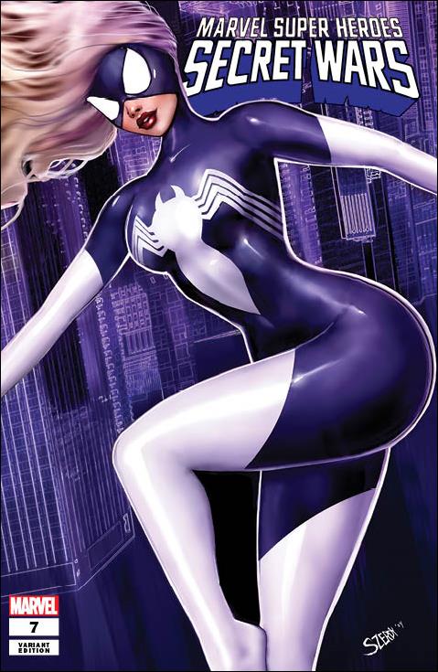 Marvel Super Heroes Secret Wars issue 7-G Facsimile Ed. (2024) Nathan Szerdy Ex. Dress Cover