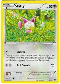 Pokemon XY: McDonald's (Promo) card 12 Skitty