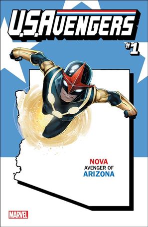 U.S.Avengers issue 1-MC Rod Reis Arizona Cover