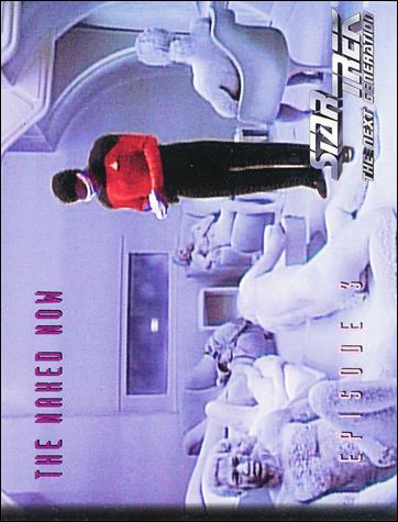 Star Trek: The Next Generation - The Episode Collection Season One (Base Set) card 16 The Naked Now, Episode 3A
