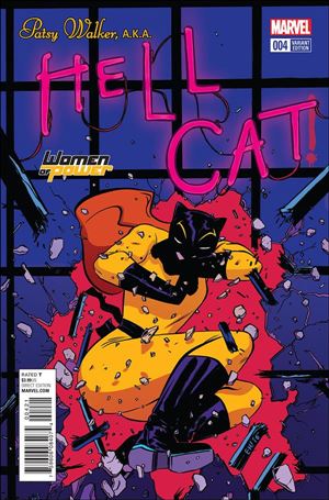 Patsy Walker, A.K.A. Hellcat! issue 4-B Erica Henderson Women of Power Cover