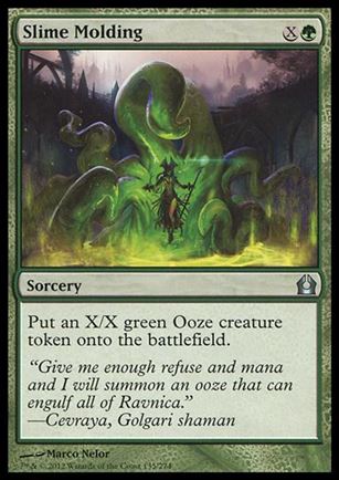 Magic the Gathering: Return to Ravnica (Base Set) card 135 Slime Molding