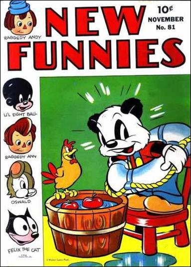 Walter Lantz New Funnies issue 81