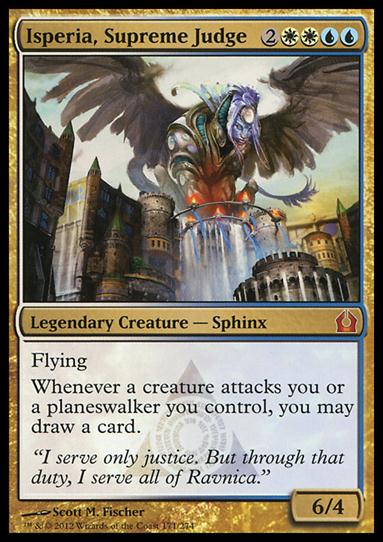 Magic the Gathering: Return to Ravnica (Base Set) card 171 Isperia, Supreme Judge