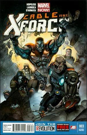 Cable and X-Force issue 3-C Salvador Larroca Cover (2nd Printing)