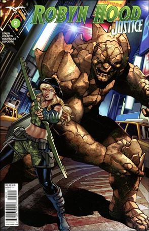 Robyn Hood: Justice issue 2 Martin Coccolo Cover