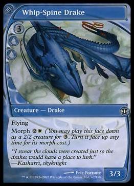Magic the Gathering: Future Sight (Base Set) card 62 Whip-Spine Drake