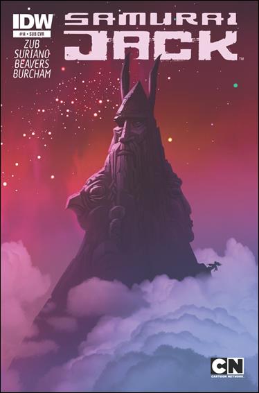 Samurai Jack issue 14-B Genndy Tartakovsky Subscription Cover