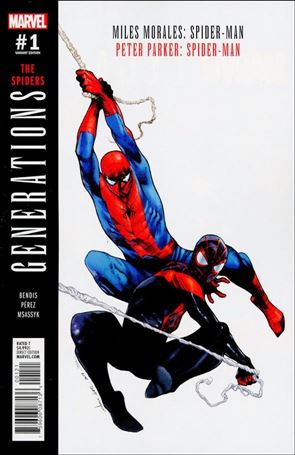 Generations: Miles Morales Spider-Man & Peter Parker Spider-Man issue 1-B Olivier Coipel Cover