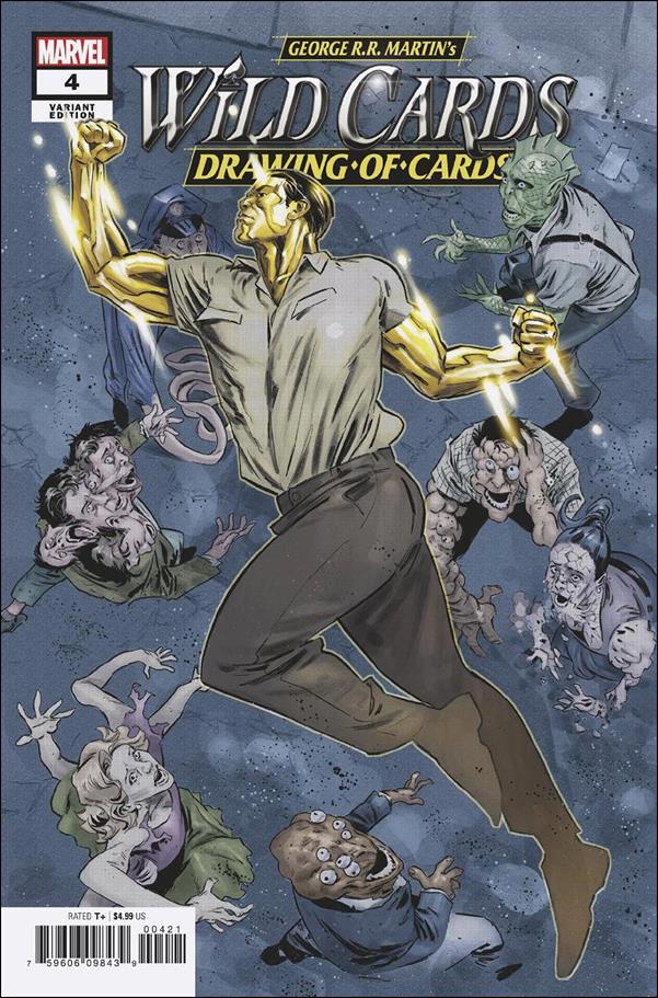 Wild Cards: The Drawing of Cards issue 4-B Francesco Mobili  Cover