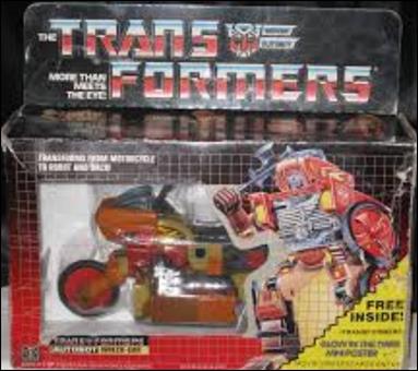 Transformers: More Than Meets the Eye (Generation 1) figure 81-B Wreck-Gar With Movie Poster