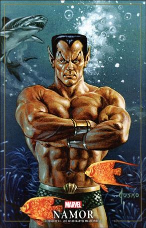 Defenders (2021) issue 3-C Joe Jusko Marvel Masterpieces Cover