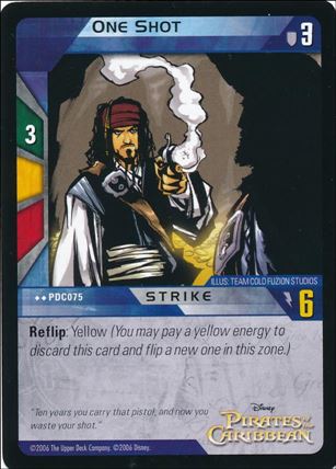 Pirates of the Caribbean - Dead Man's Chest (Base Set) card PDC075 One Shot