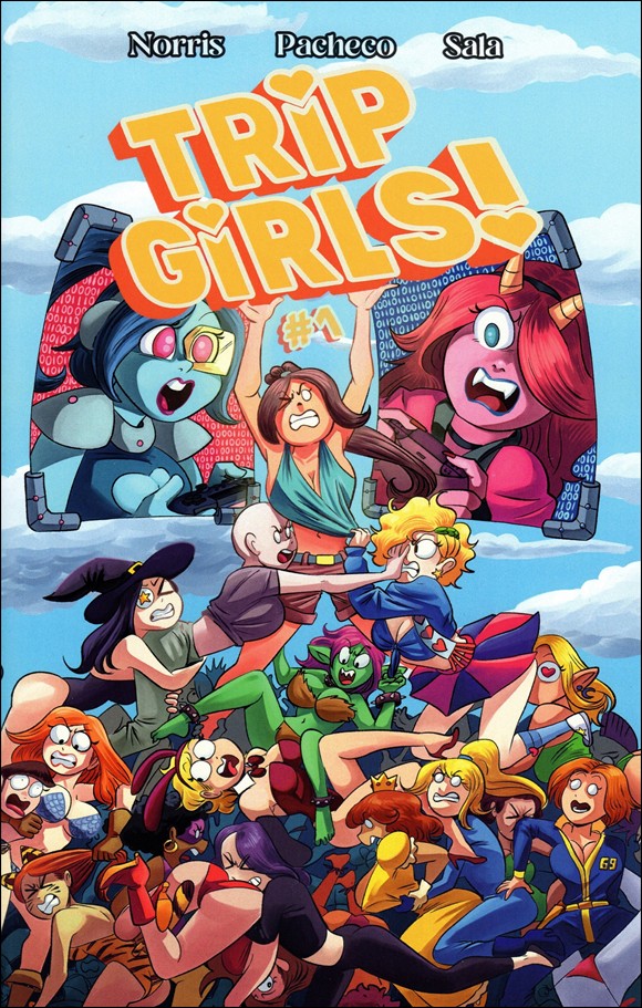 Trip Girls issue 1 Gabriel Pacheco Cover