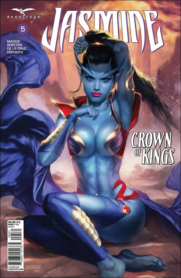 Jasmine: Crown of Kings issue 5-C Josh Burns Cover