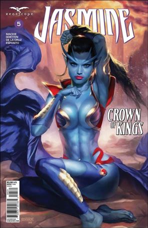 Jasmine: Crown of Kings issue 5-C Josh Burns Cover