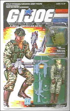 G.I. Joe: A Real American Hero 3 3/4" Basic Action Figures figure 117 Recoil (Lone Range Recon Patrol)