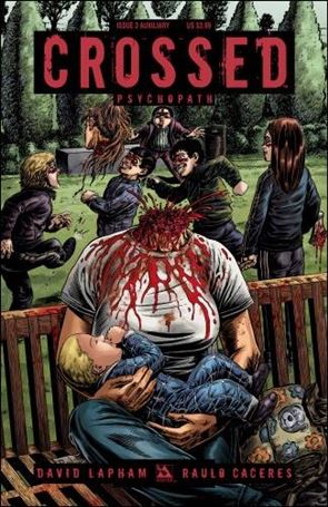 Crossed Psychopath issue 3-E Auxiliary Cover 1/1500