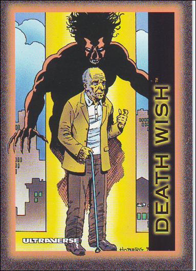 Ultraverse: Series 1 (Base Set) card 56 Death Wish