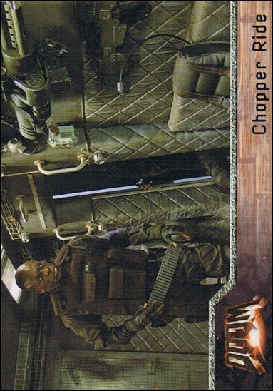 Doom: The Movie (Base Set) card 15 Chopper Ride