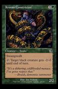 Magic the Gathering: Torment (Base Set) card 129 Krosan Constrictor