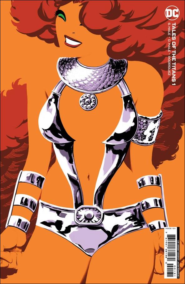 Tales of The Titans issue 1-D Javier Rodriguez 1:25 Cardstock Cover