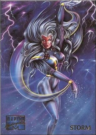 1995 Marvel Masterpieces (Base Set) card 96 Storm